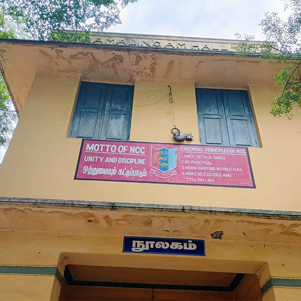 Whitewashing in Library Hall