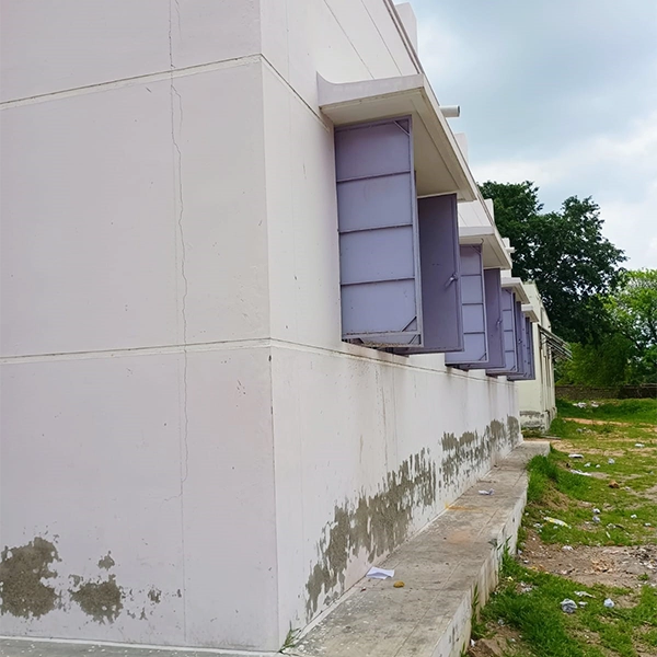 Whitewashing in Class Rooms Backside